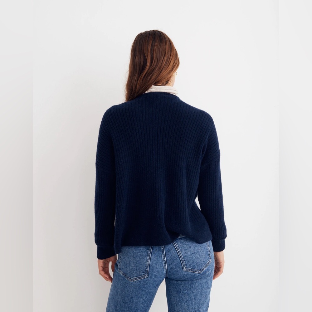 Madewell Cameron Ribbed Cardigan Sweater - Picture 7 of 8